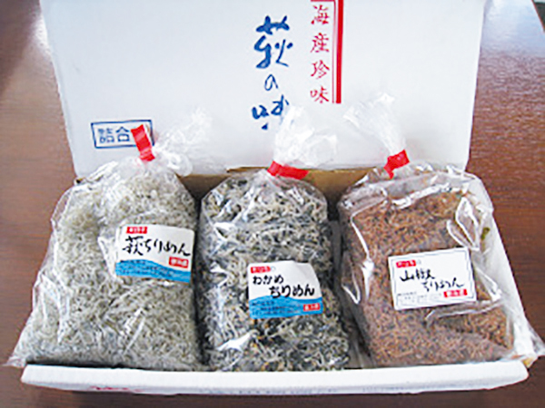 ちりめん /わかめちりめん/山椒ちりめん